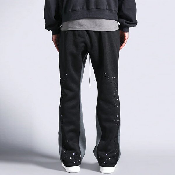 experience hongfeng’s premium flare joggers crafted for a trendy and relaxed streetwear look.